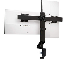 Kensington Kompaktné rameno na dva monitory SmartFit čierna / až 27&quot; / až 8 kg / výška 239-470 mm