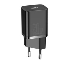 Baseus CCSUP-B01 Super Si Quick Charger USB-C 20W čierna / 5V / 3A