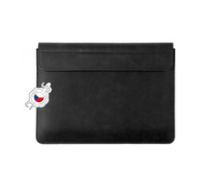 FIXED Oxford Kožené puzdro pre Apple iPad 9.7" (16 &amp; 17 &amp; 18) &amp; iPad Air &amp; IPad Air 2 &amp; iPad Pro 9.7" (2016) čierna