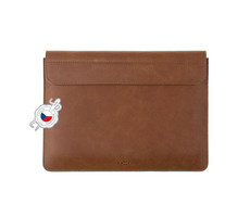 FIXED Oxford Kožené puzdro pre Apple MacBook 12&quot; hnedá