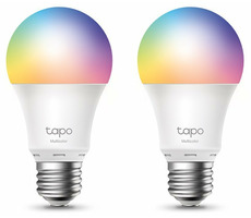 TP-LINK Tapo L530 Smart RGB LED žiarovka 2ks / E27 / 8.7W / 806 lm / 2500K-6500K / životnosť 15 000 h