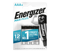 Energizer MAX Plus Batéria- Mikrotužka AAA 4 ks