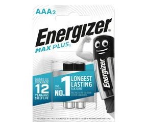 Energizer MAX Plus Batéria- Mikrotužka AAA 2 ks