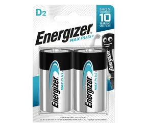 Energizer MAX Plus Batéria - Veľký monočlánok D 2 ks