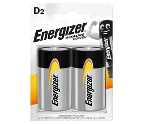 Energizer Alkaline Power Batéria - Veľký monočlánok D 2 ks