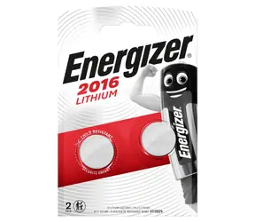 Energizer Lítiová gombíková batéria - CR2016 2 ks
