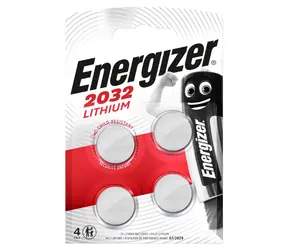 Energizer Lítiová gombíková batéria - CR2032 4 ks