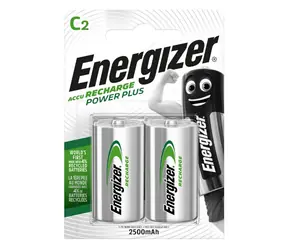 Energizer POWER PLUS Nabíjacie batérie - C - 2500 mAh 2 ks