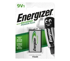 Energizer POWER PLUS Nabíjacie batérie - 9V - 175 mAh 1 ks