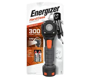 Energizer Hard Case Pivot LED 300lm / Svietidlo / Dosvit: až 30 metrov / 2xAA