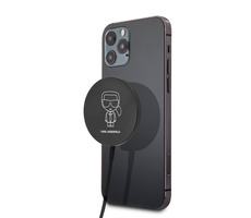 Karl Lagerfeld Outline 15W Wireless Charger Magnetic čierna