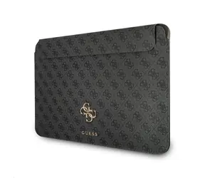 GUESS PU 4G Metal Logo Computer Sleeve 13" sivá