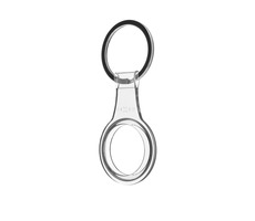 FIXED Pure TPU puzdro s krúžkom pre Apple AirTag číra