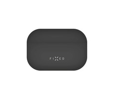 FIXED Silky Ultratenké silikónové púzdro pre Apple Airpods Pre čierna