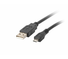 LANBERG Kábel USB 2.0 AM na micro 1.8m čierna