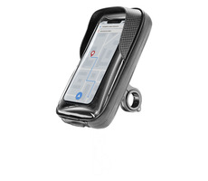 Cellularline Rider Shield Univerzálny držiak mobilného telefónu na riadidlá pre motorku aj bicykel do veľ. 6.7" / vodeodolný