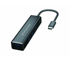 Conceptronic DONN01B USB-C hub / 3x USB-A 3.0 / SD &amp; MicroSD &amp; TF