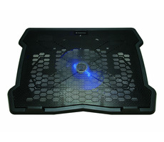Conceptronic THANA05B chladiaca podložka pod notebook / pre 15.6" notebook / 1x 12.5 cm vetrák / USB napájanie
