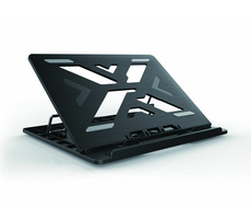 Conceptronic THANA03B ergonomická podložka pre notebook čierna / pre 15.6" notebook / 7 pozícií