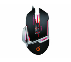 Conceptronic DJEBBEL02B čierna / optická herná myš / USB-A / 8 tlačidiel / RGB LED / 4000 DPI