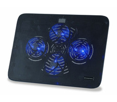 Conceptronic CNBCOOLPADL4F chladiaca podložka pod notebook / pre 15.6" notebook / 4X 8 cm vetrák / USB napájanie