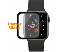 PanzerGlass Tvrdené sklo Curved Glass pre Apple Watch SE &amp; 6 &amp; 5 &amp; 4 44 mm čierna