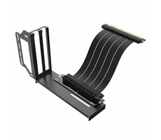 AKASA Riser Black Pro čierna / vertikálny držiak s káblom PCIe 3.0 x16