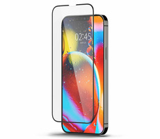Spigen tR Slim HD ochranné sklo pre iPhone 13 Pro Max čierna