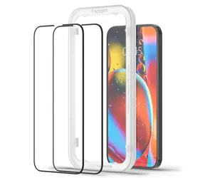 Spigen tR Align Master Black 2 Pack ochranné sklo pre Apple iPhone 13 Pro Max