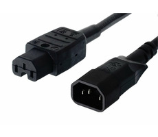 PremiumCord Kábel sieťový predlžovací IEC320 C14 - C15 2m