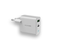 RealPower PC-65 GaN / nabíjačka 65W s USB a USB-C PD