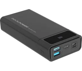 RealPower PB-20k / Powerbanka 20 000 mAh / USB &amp; USB-C / Lightning &amp; microUSB / 5V / 2A