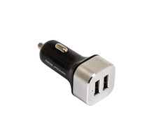 RealPower 176635 USB nabíjačka do auta / 2x USB / 2400 mA