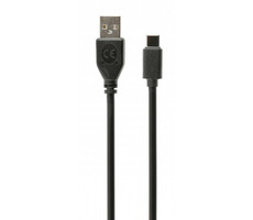 Gembird USB 2.0 A (M) - USB-C (M) kábel 1 m čierna