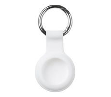 Tactical Airtag Beam Silicone púzdro pre Apple Airtag biela