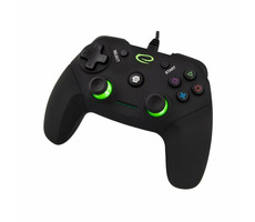 Esperanza EG110 Vanquisher gamepad čierna / vibračný systém / 12 tlačidiel / pre PC a PS3