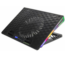 Esperanza EGC101 Alize herná chladiaca podložka pod notebook čierna / RGB podsvietenie / 5 uhlov sklonu