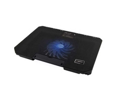Esperanza EA141 Samum chladiaca podložka pod ntb čierna / 15.6&quot;-17&quot; / 1 ventilátor