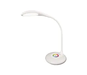 Esperanza ELD102 Altair LED lampička s nočným osvetlením biela / 3 úrovne jasu / ohybné rameno