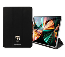 Karl Lagerfeld Metal Saffiano Puzdro pre Apple iPad Pro 11 čierna