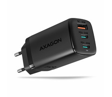 AXAGON ACU-DPQ65 napájací adaptér / 65W / 3x port (USB + dual USB-C) / PD3.0