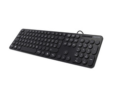 HAMA KC-500 klávesnica čierna / drôtová / USB / 1.8 m / CZ &amp; SK