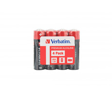 Verbatim Alkalické batérie AA 4ks