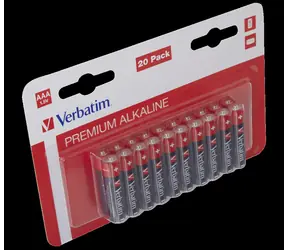 Verbatim Alkalická Batéria AAA (LR03) 20ks