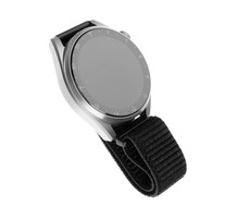 FIXED Nylon Strap Nylonový remienok so šírkou 20mm pre smartwatch čierna