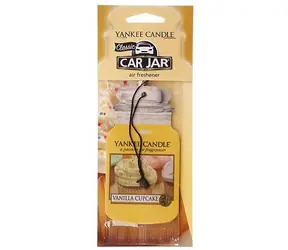 Yankee Candle Car Jar Vanilla Cupcake Vôňa do auta na zavesenie