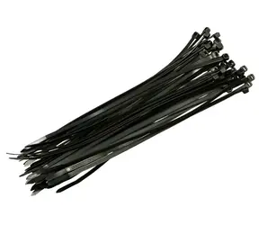 OBO BETTERMANN Viazacia páska 3.6x200mm čierna / 100ks 