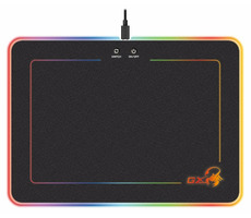 Genius GX GAMING GX-Pad 600H RGB čierna / podložka pod myš / RGB LED / USB / 350 x 250 x 5.5 mm