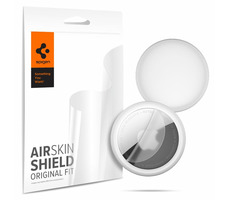 Spigen AirSkin Shield HD ochranná fólia pre Apple AirTag 4ks číra