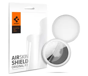 Spigen AirSkin Shield HD ochranná fólia pre Apple AirTag 4ks číra